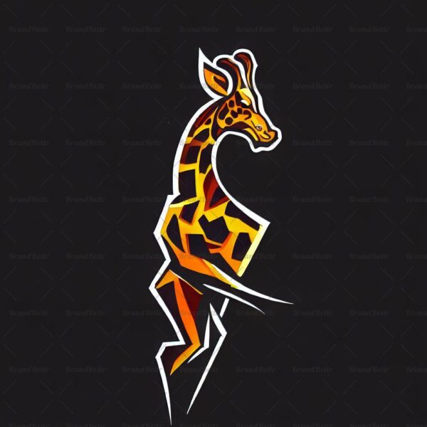Abstrakte Giraffenflecken